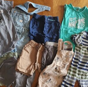 Baby Boy 12-18 Month 9 Piece Bundle